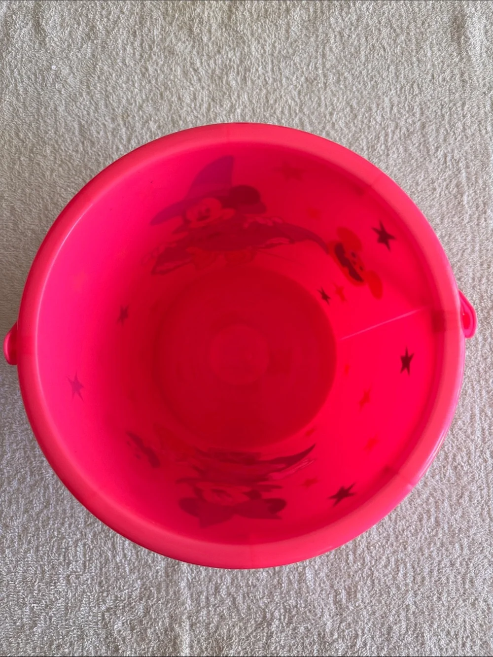 Disney Minnie Mouse Pink Trick-or-Treat Halloween Candy Bucket
